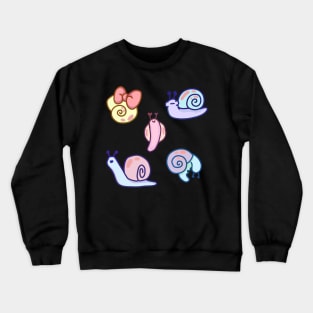 Pastel Snails Crewneck Sweatshirt